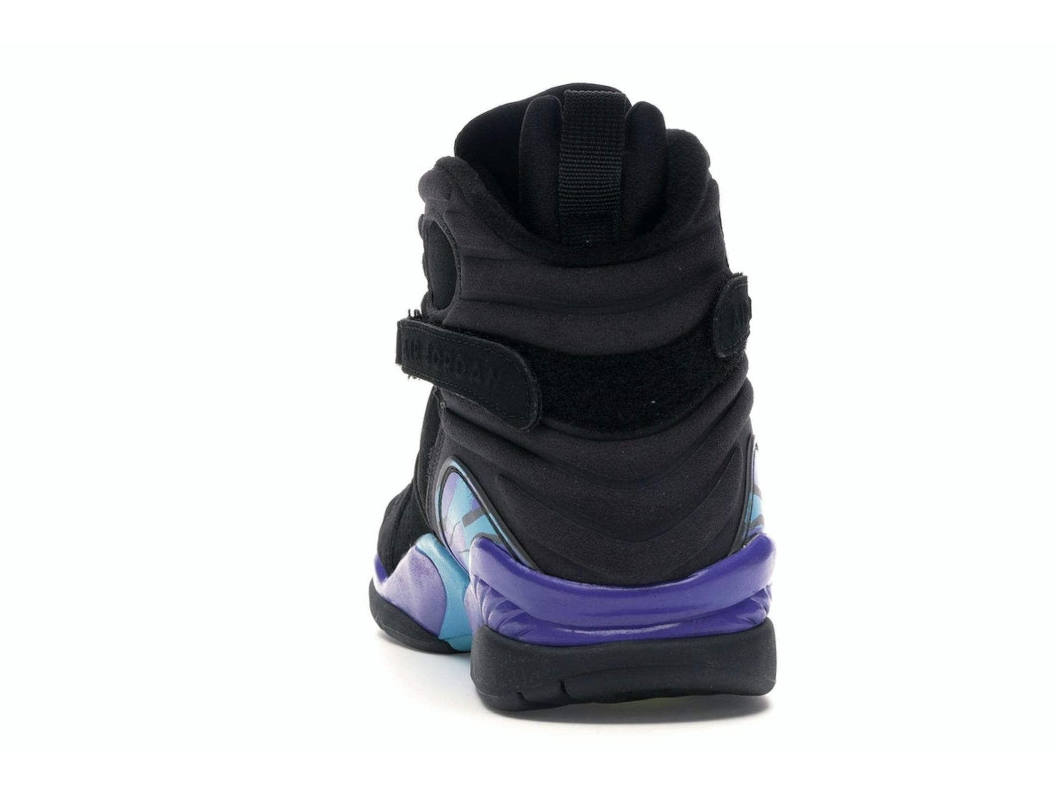Jordan 8 Retro Aqua 2007 Black Concord (305381-041) - Image 7
