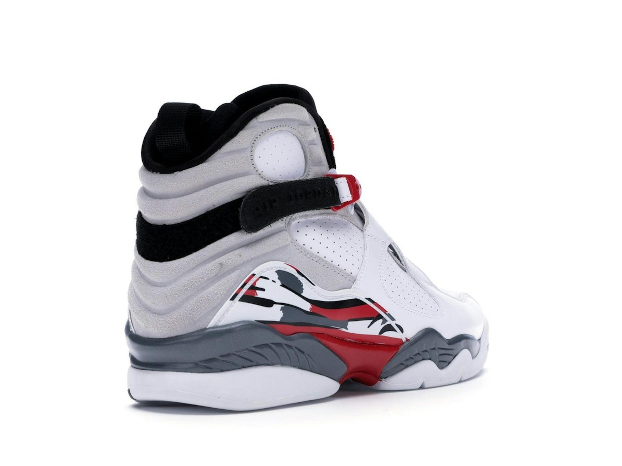 Jordan 8 Retro Bugs Bunny (2013) White Hyper Blue Sneakers 305381-103 - Image 8