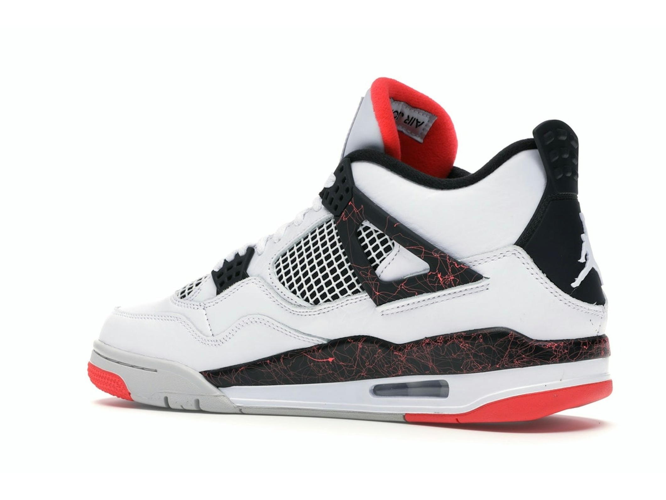 Jordan 4 Retro Flight Nostalgia White Black Crimson 308497-116 - Image 6