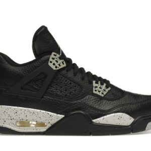 Jordan 4 Retro Oreo 2015 Black Tech Grey White Sneakers