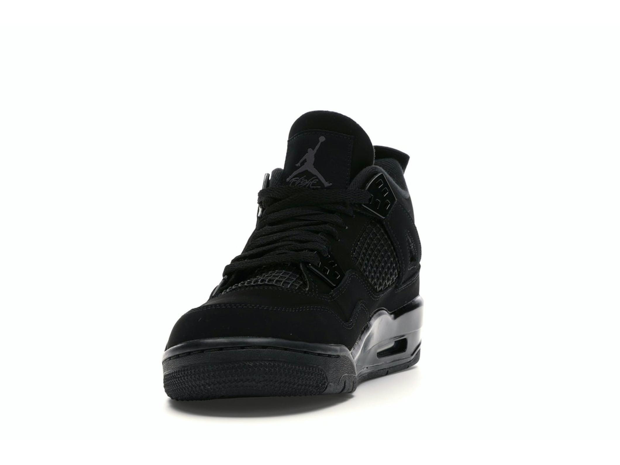 Jordan 4 Retro Black Cat (2020) GS Kids Sneaker 408452-010 - Image 4