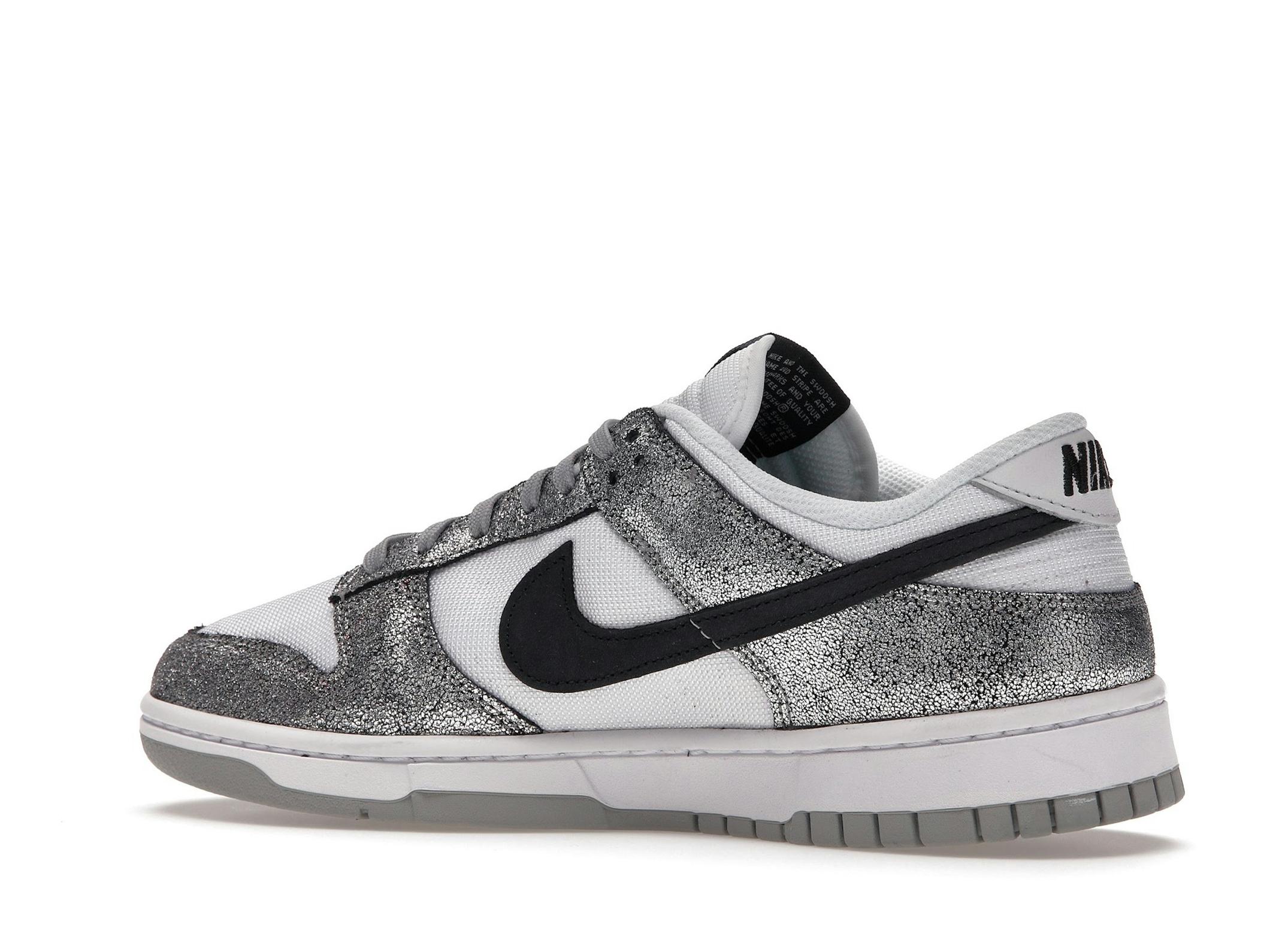 Dunk Low Golden Gals Metallic Silver Women’s Sneakers DO5882-001 - Image 6