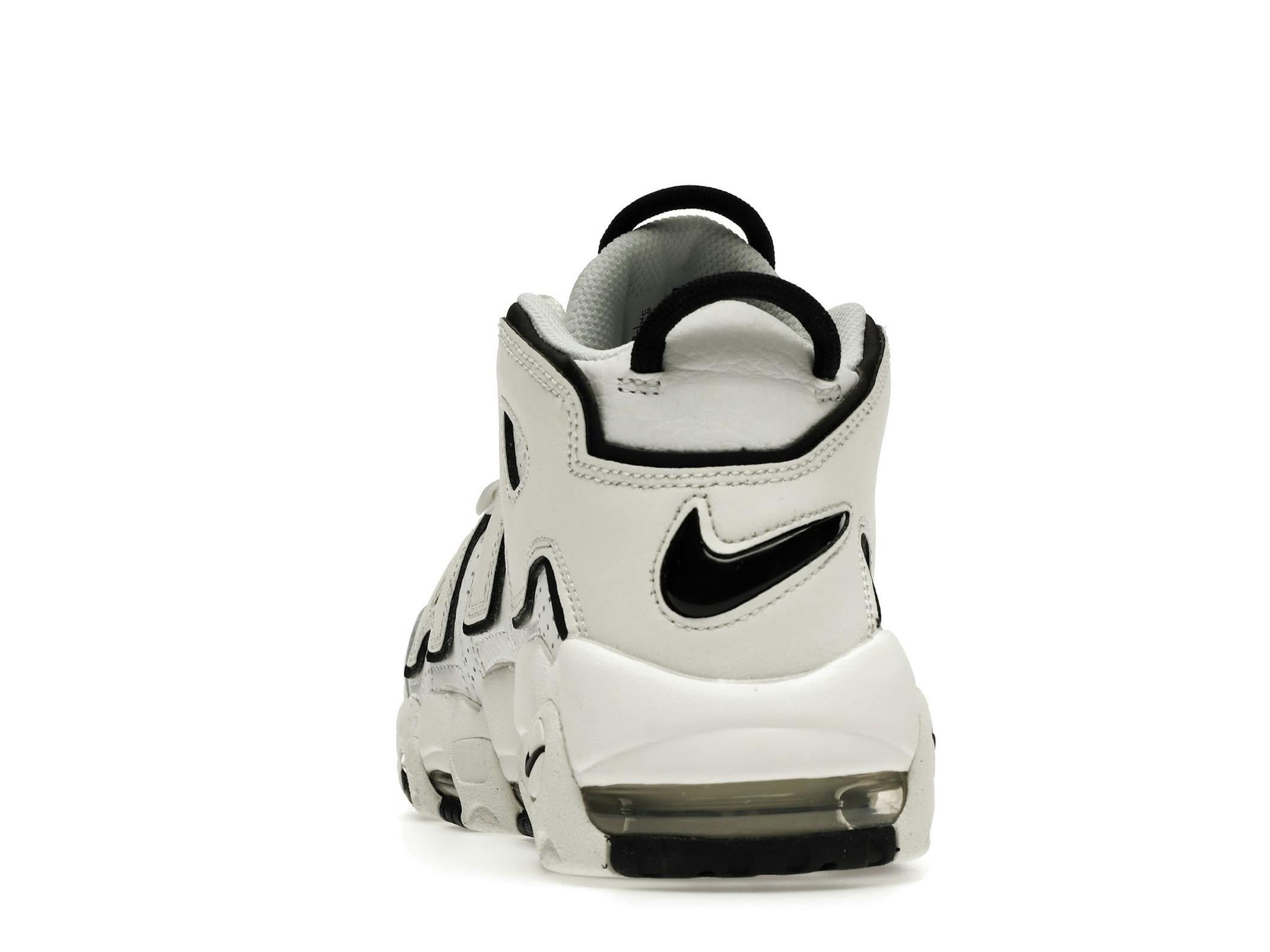 Air More Uptempo Summit White Black Sail Women’s Sneaker DO6718-100 - Image 7