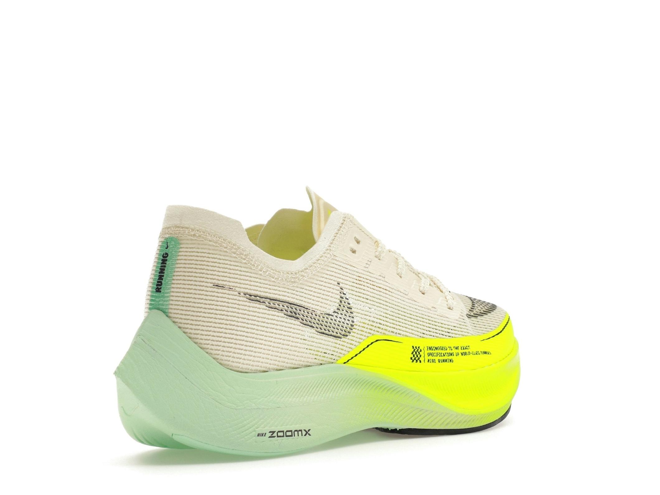 ZoomX Vaporfly Next% 2 Coconut Milk Ghost Green Running Shoe DV9428-100 - Image 8