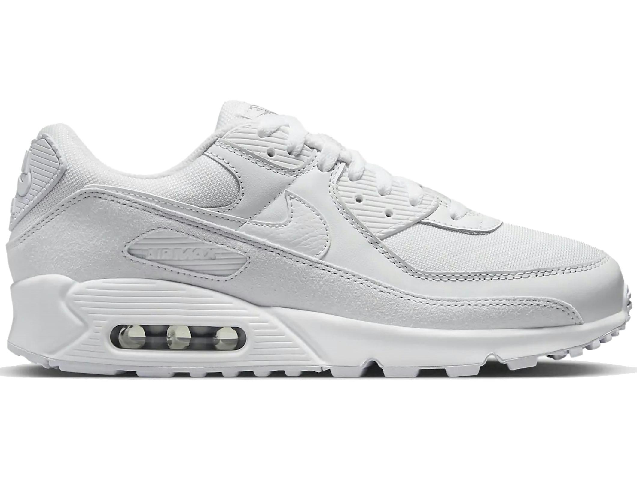 Air Max 90 Premium White Metallic Silver FJ4003-100 (2023)