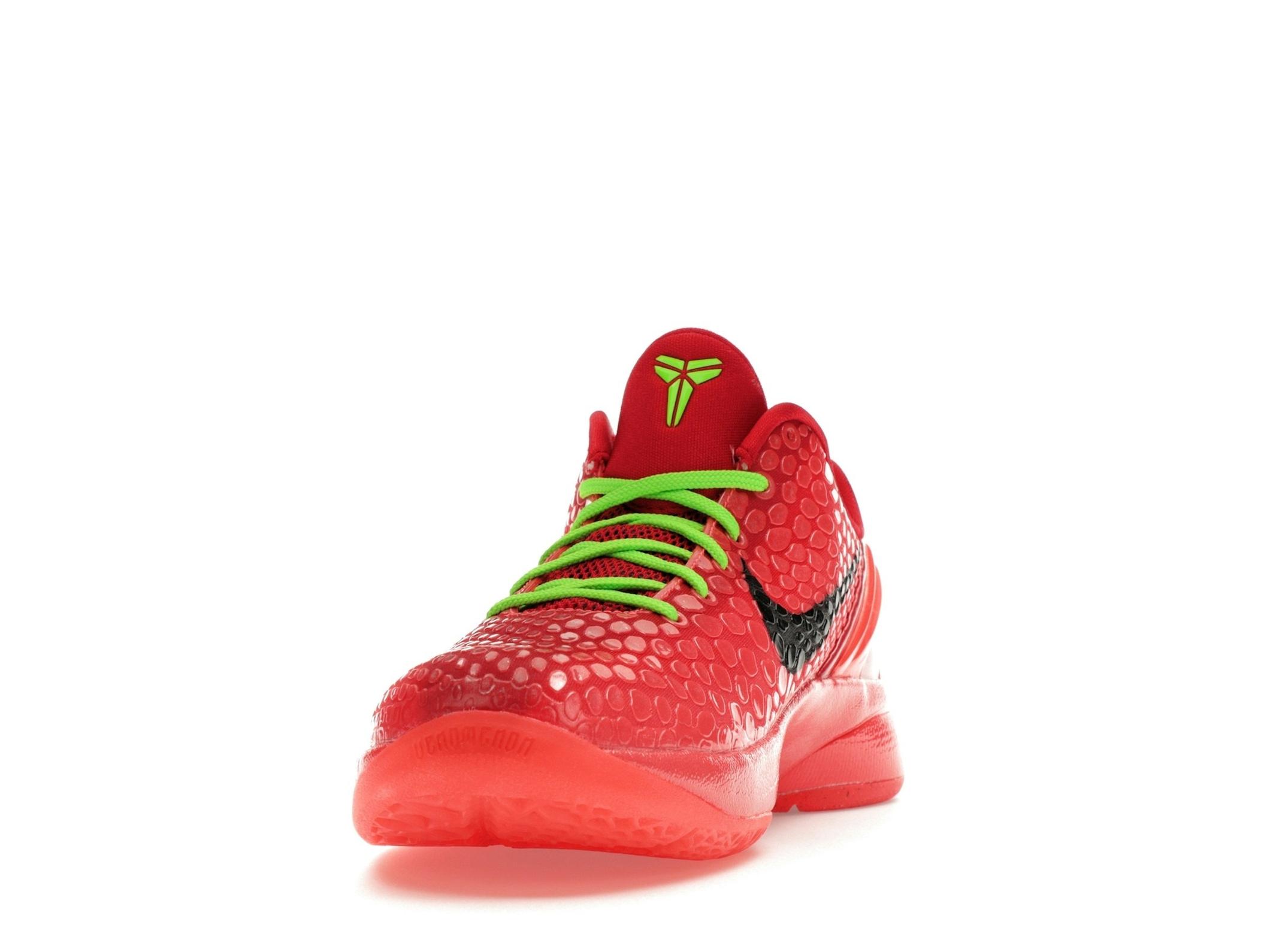 Kobe 6 Protro Reverse Grinch GS Basketball Shoes FV9676-600 - Image 4