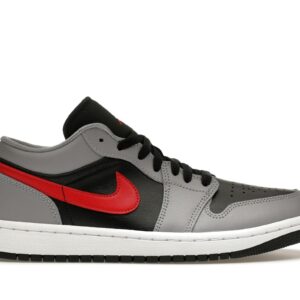 Jordan 1 Low Cement Grey Fire Red Women’s FZ4183-002