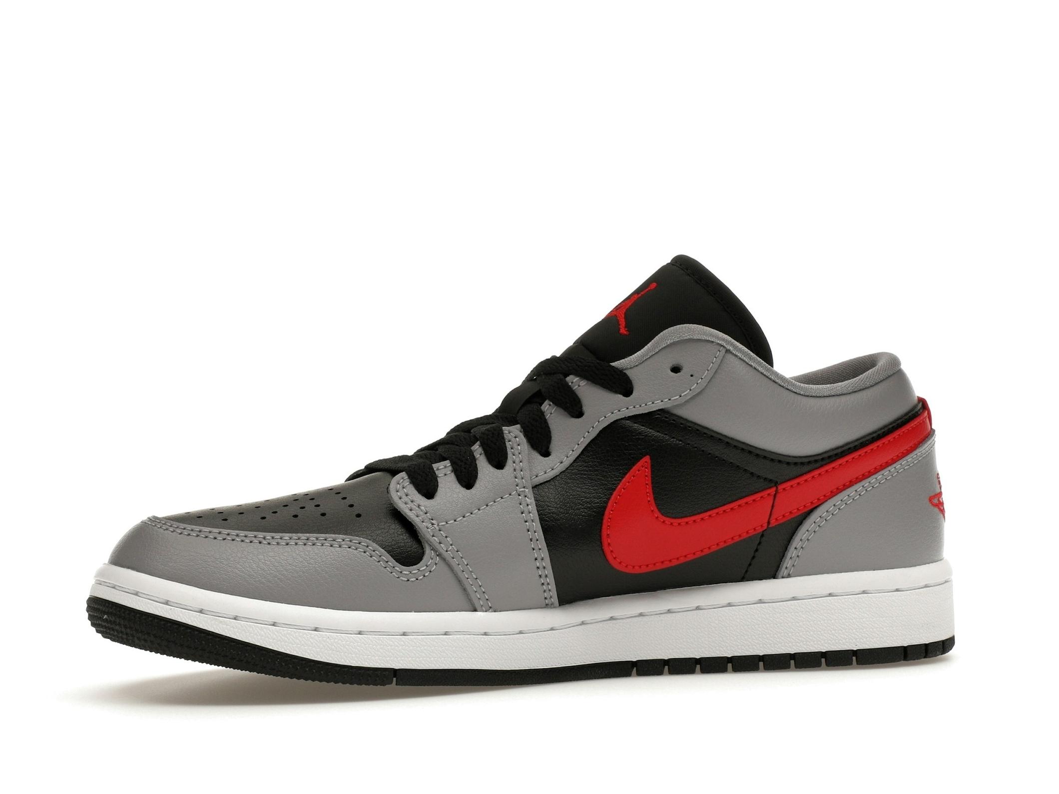 Jordan 1 Low Cement Grey Fire Red Women’s FZ4183-002 - Image 5