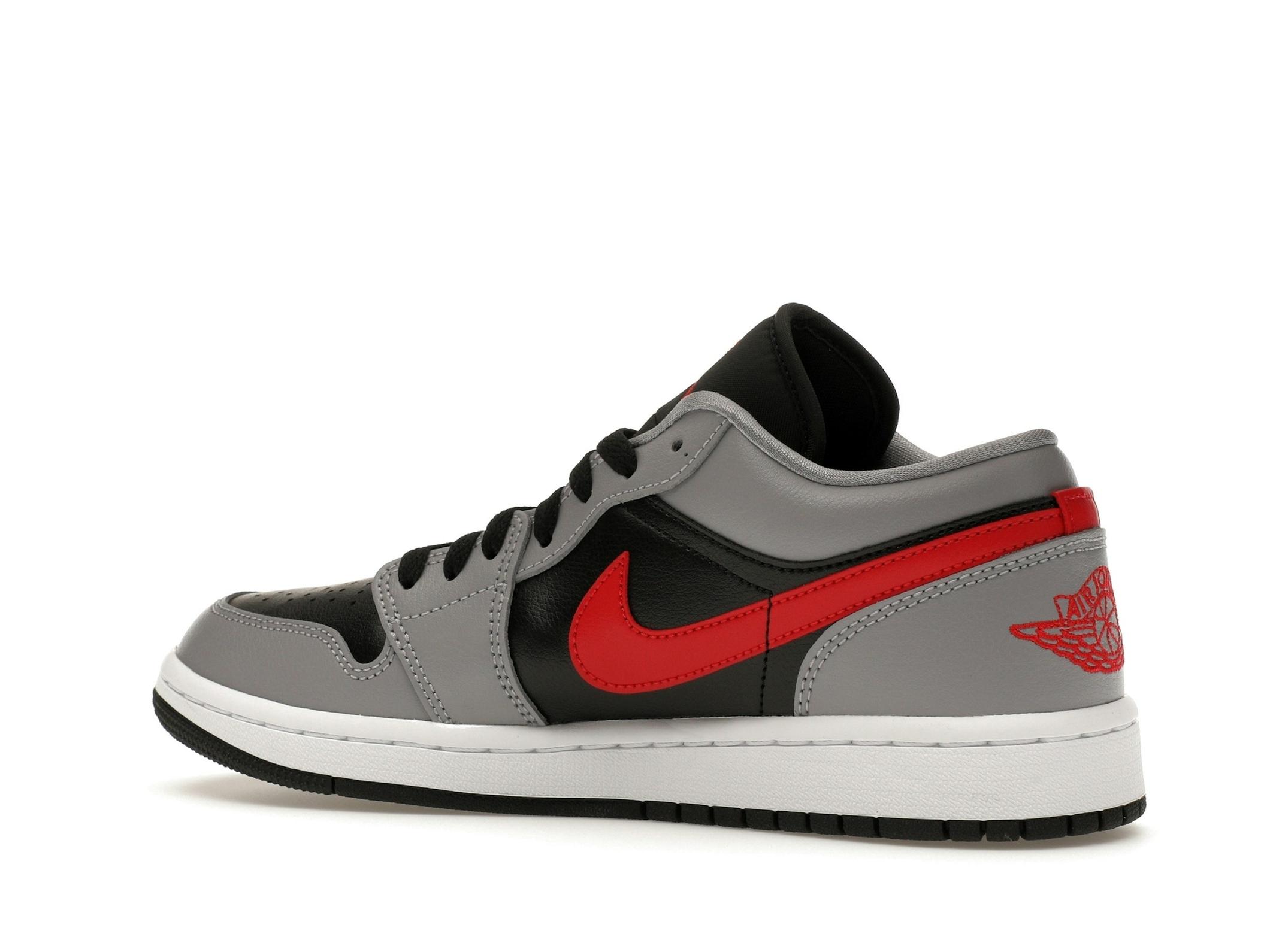Jordan 1 Low Cement Grey Fire Red Women’s FZ4183-002 - Image 6