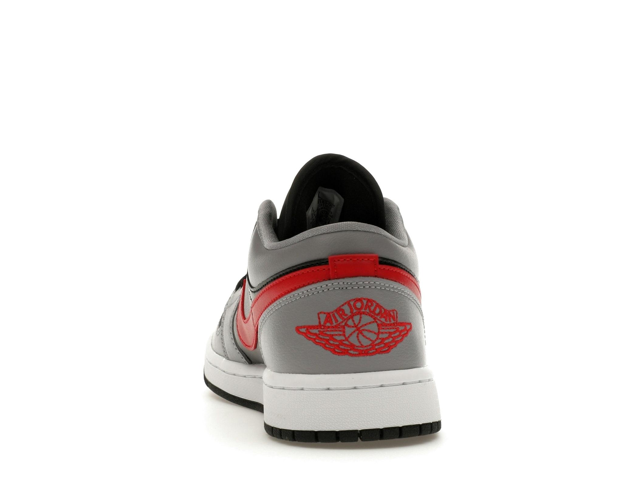 Jordan 1 Low Cement Grey Fire Red Women’s FZ4183-002 - Image 7