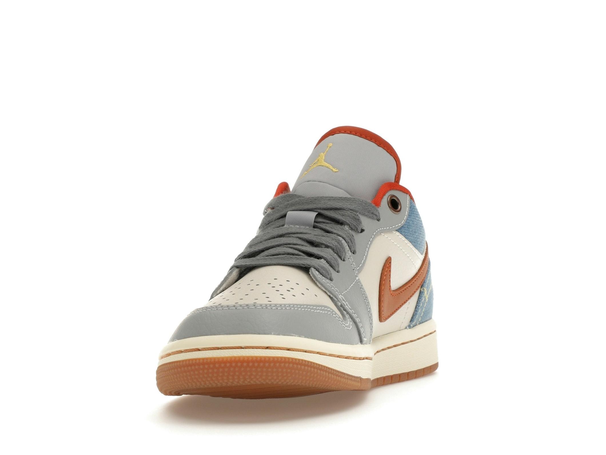 Jordan 1 Low Phantom Denim Women’s FZ5045-091 - Image 4
