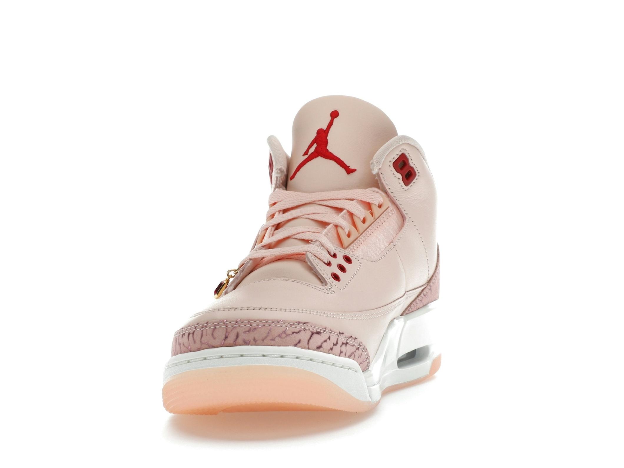 Jordan 3 Retro Valentine’s Day Women’s (2025) Washed Coral Sneakers - Image 4