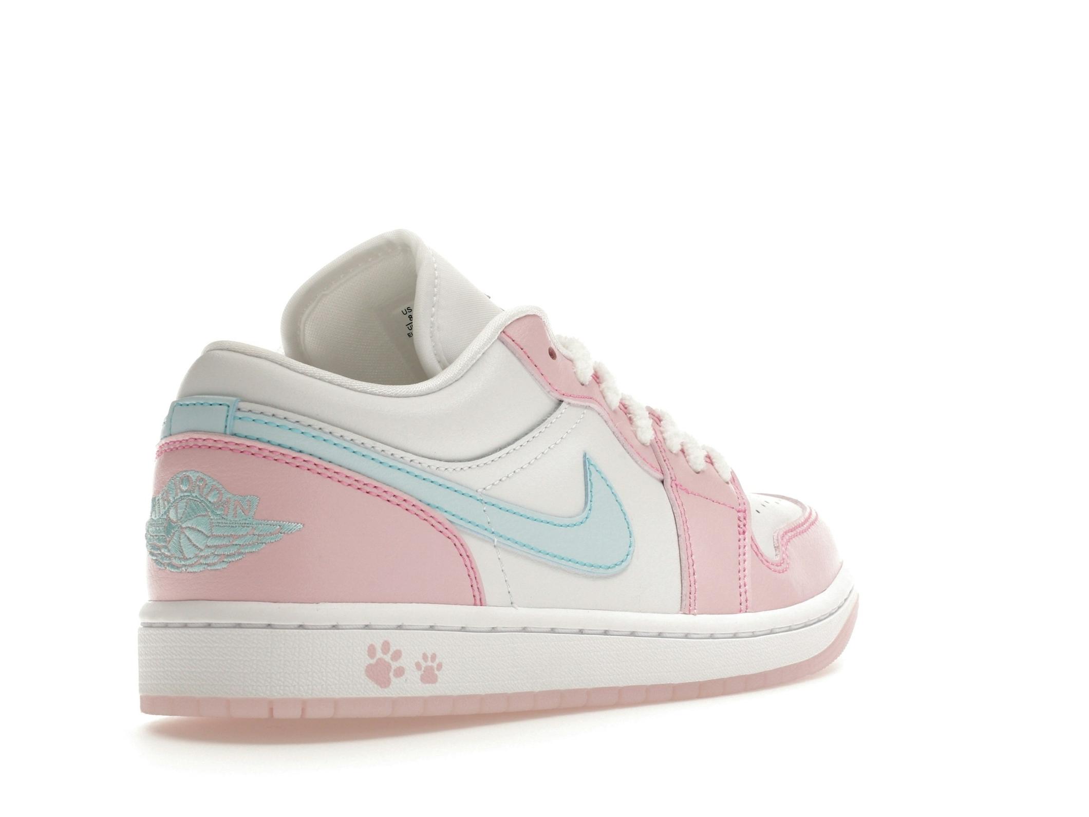 Jordan 1 Low SE Paw Print Pink Foam Women’s HM3706-141 - Image 8