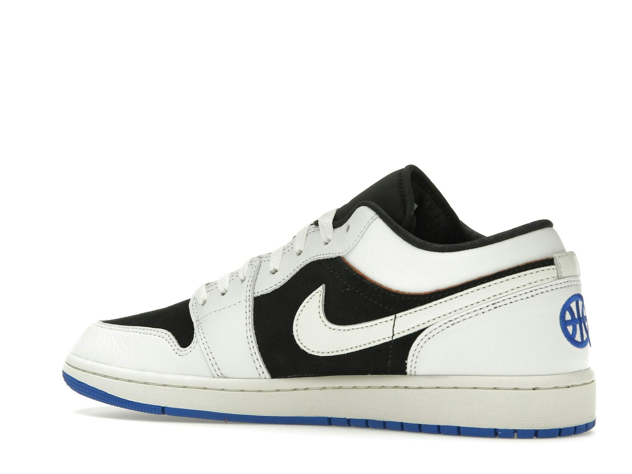 Jordan 1 Low Quai 54 2024 Black White HQ0764-001 - Image 6