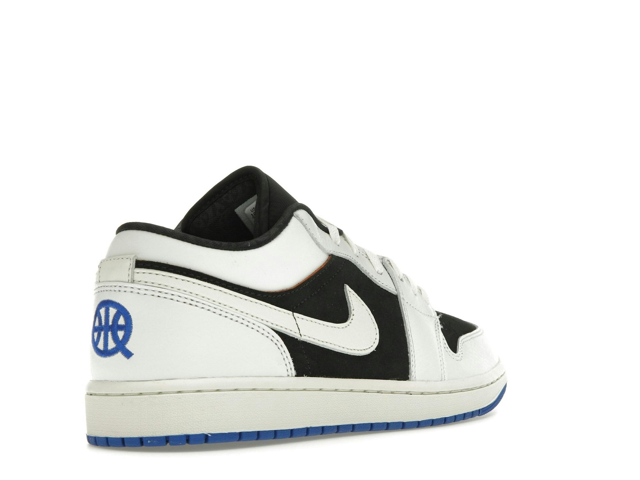 Jordan 1 Low Quai 54 2024 Black White HQ0764-001 - Image 8