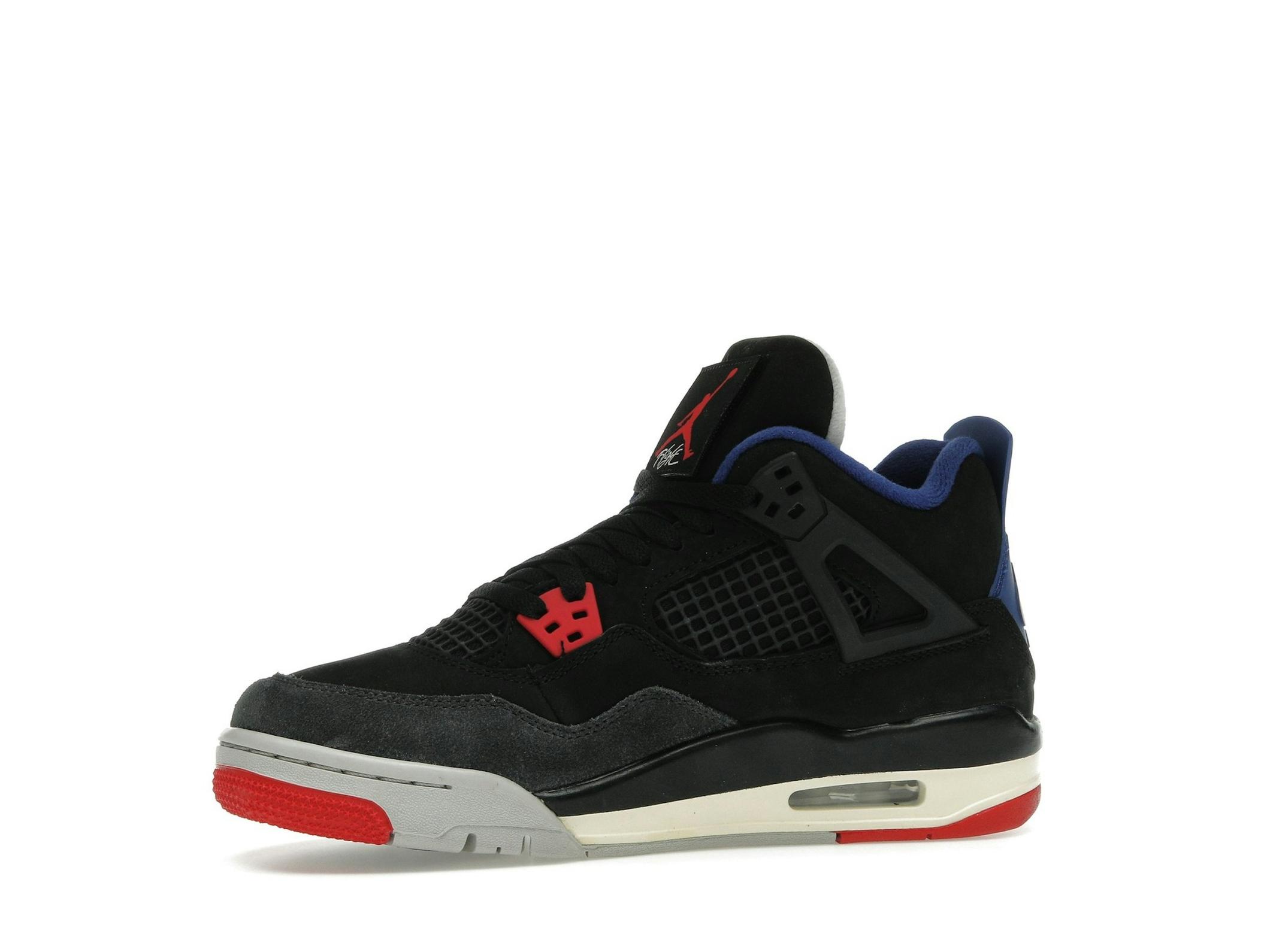 Jordan 4 Retro Rare Air GS Black Fire Red IB4171-003 - Image 5