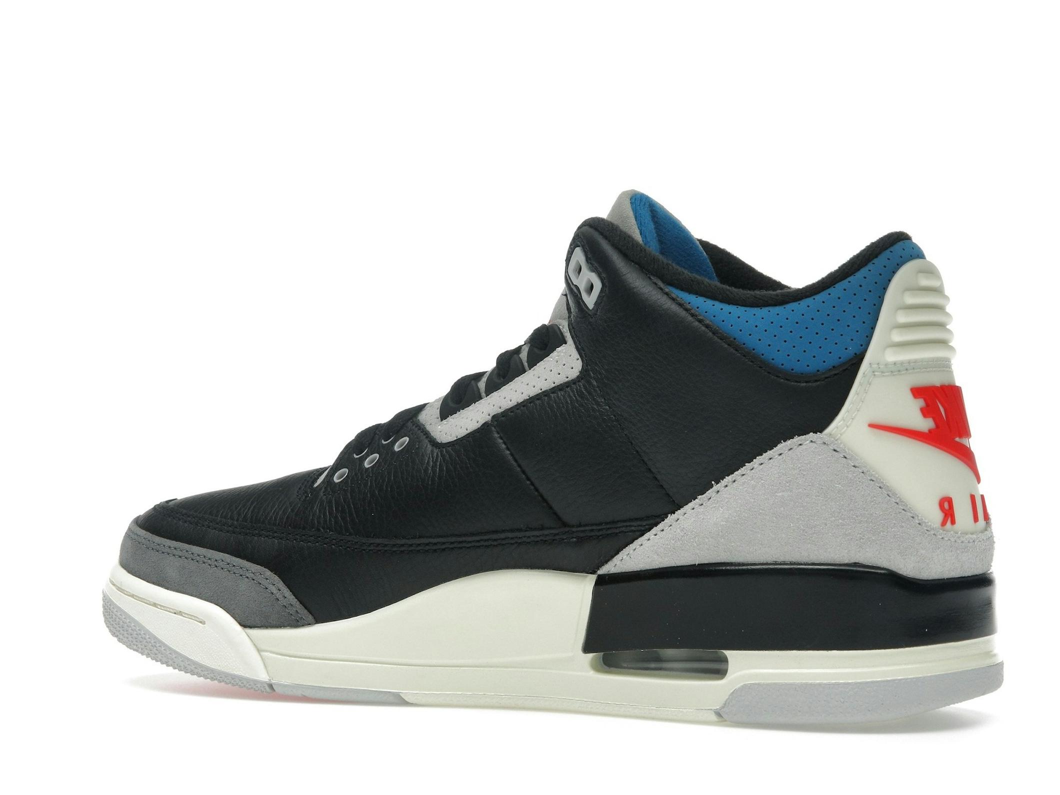 Jordan 3 Retro OG Rare Air Black Chile Red IB8967-004 - Image 6