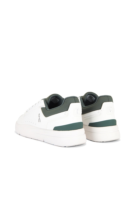 The Roger Advantage Sneakers - White & Olive - Image 5