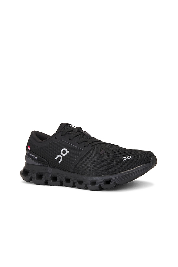 Cloud X 4 Sneaker On - Black & Eclipse - Image 4