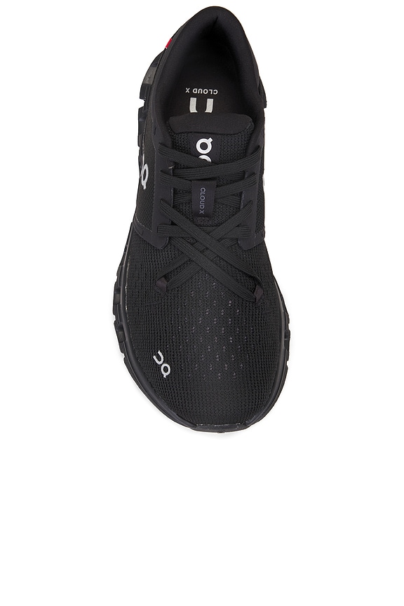 Cloud X 4 Sneaker On - Black & Eclipse - Image 6