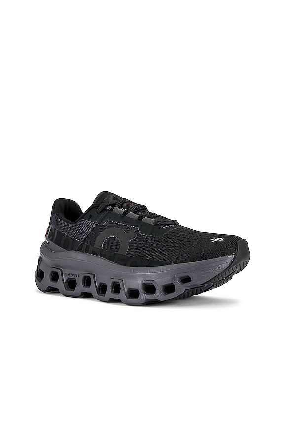Cloudmonster Sneaker On - Black & Magnet - Image 4