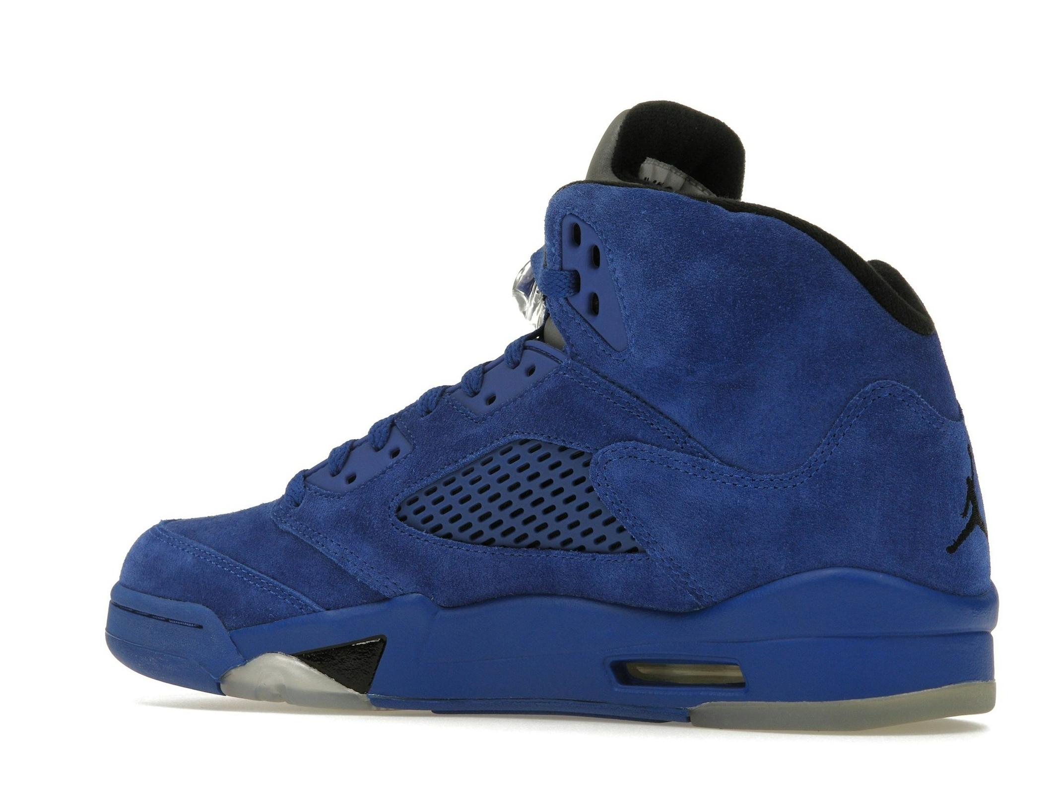 Jordan 5 Retro Blue Suede Game Royal 136027-401 - Image 6