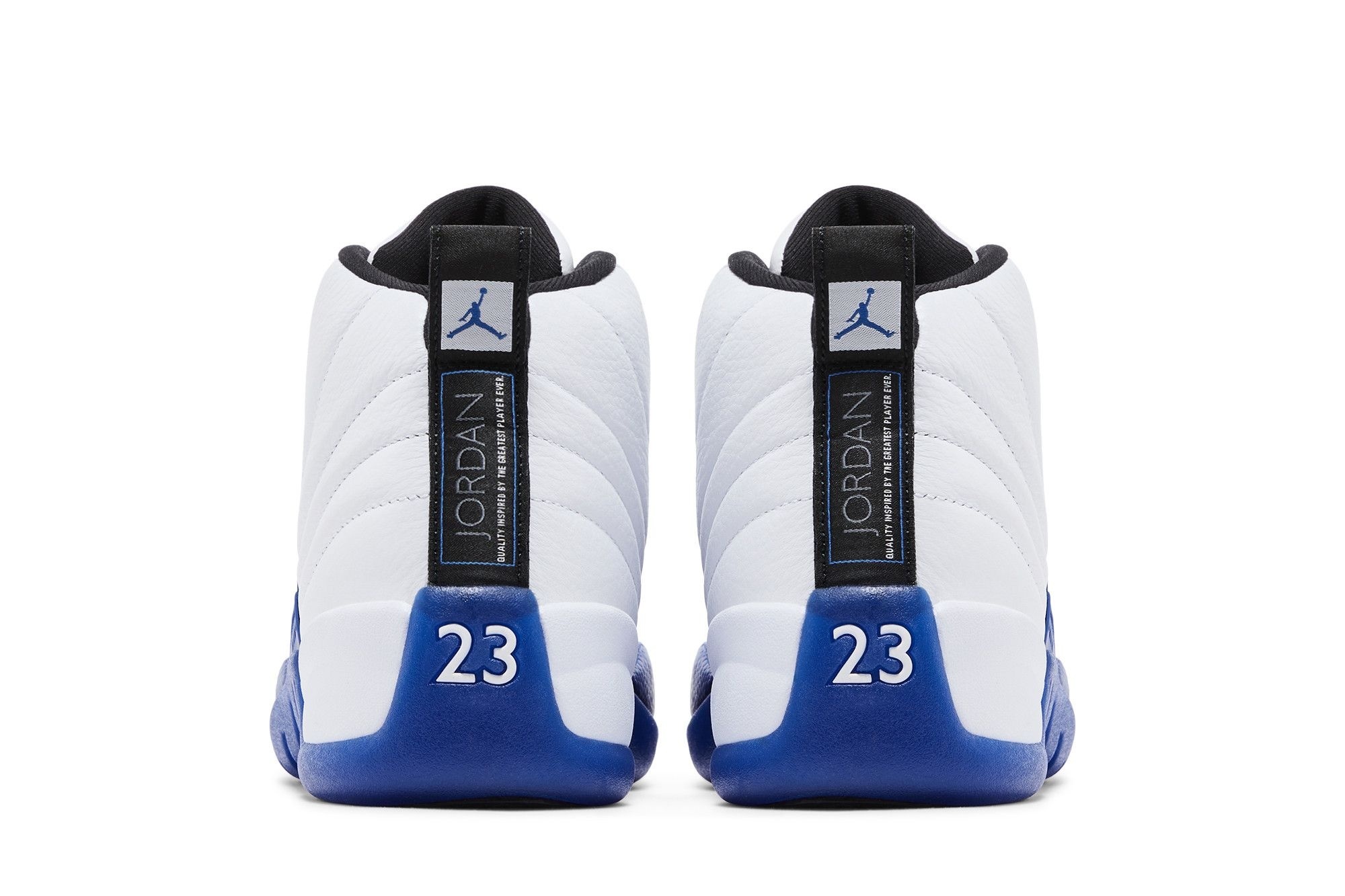 Air Jordan 12 Retro Blueberry Sneakers – CT8013-140 – White/Black-Game Royal - Image 6