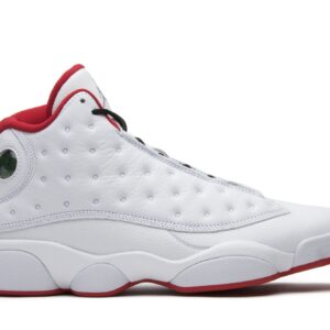 Air Jordan 13 Retro Alternate History of Flight Sneakers – White/Metallic Silver/University Red – 414571-103