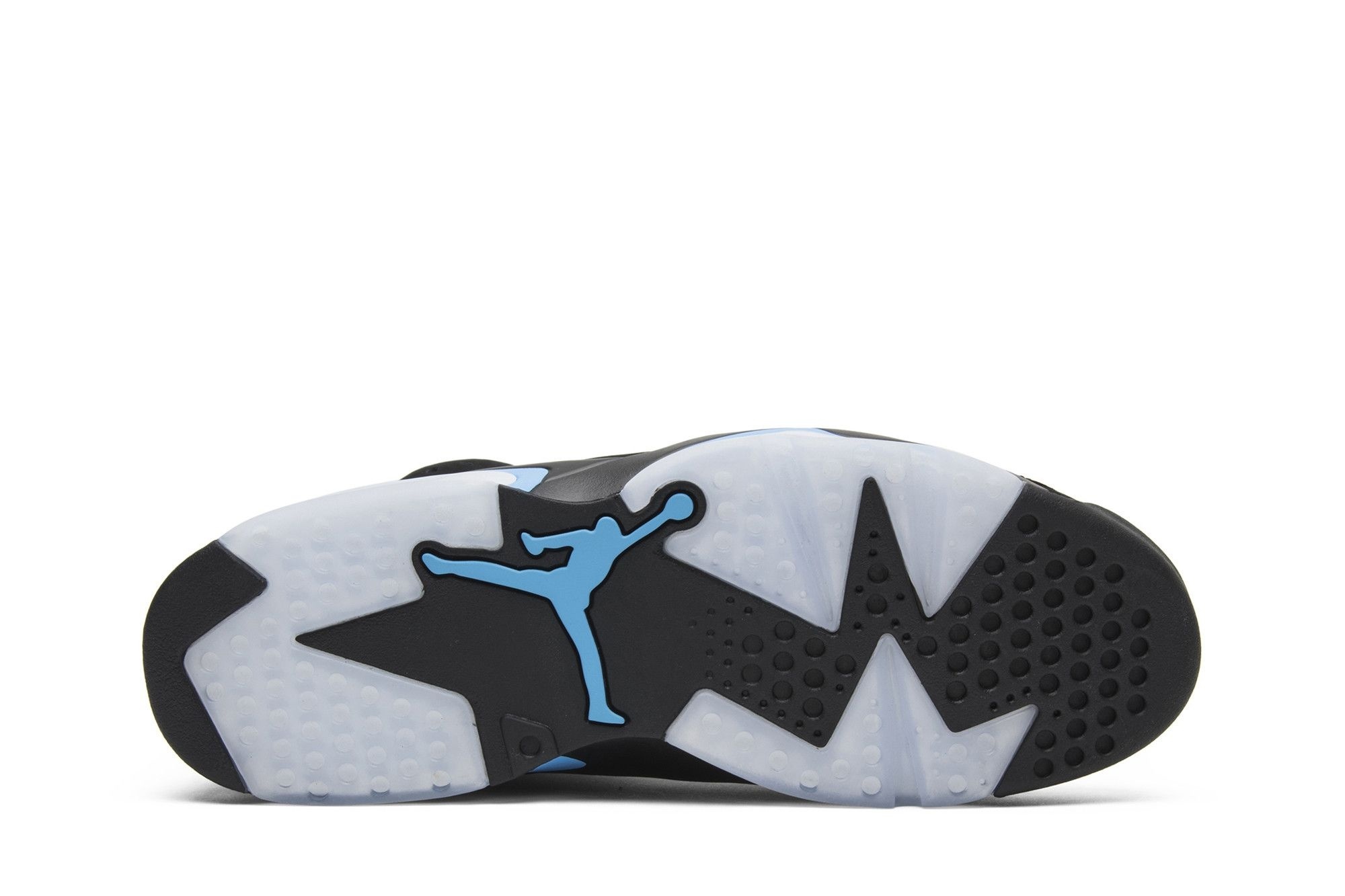 Air Jordan 6 Retro UNC Sneakers – Men’s – Black/University Blue – 384664-006 - Image 4