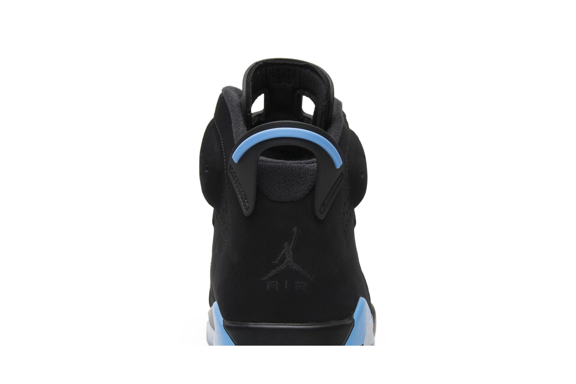Air Jordan 6 Retro UNC Sneakers – Men’s – Black/University Blue – 384664-006 - Image 7