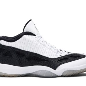 Jordan 11 Retro Low IE White/Black Sneakers – Men’s Lifestyle Shoe – 306008-100