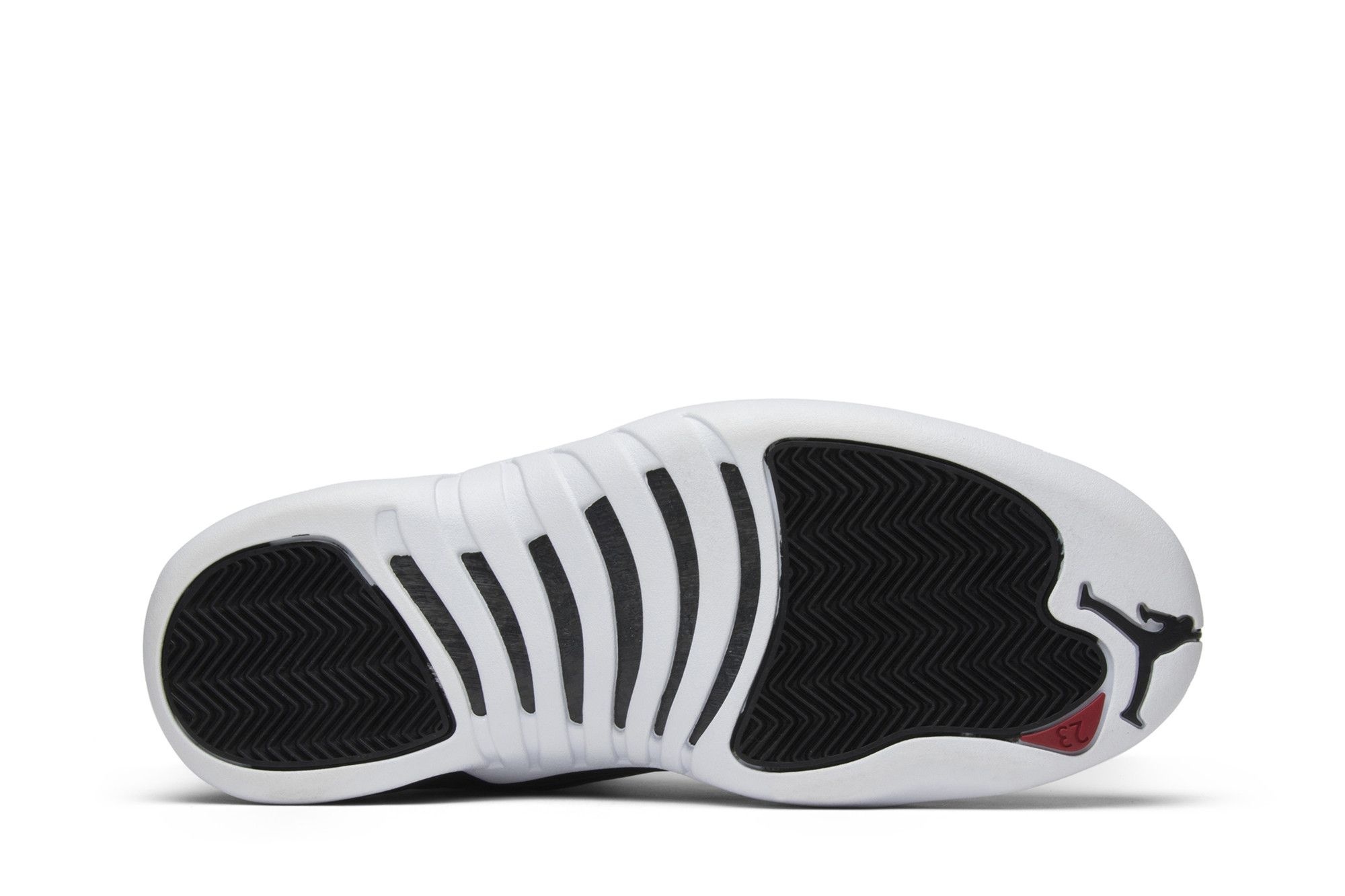Jordan 12 Retro Nylon Sneakers – Black/Gym Red-White – 130690-004 - Image 4