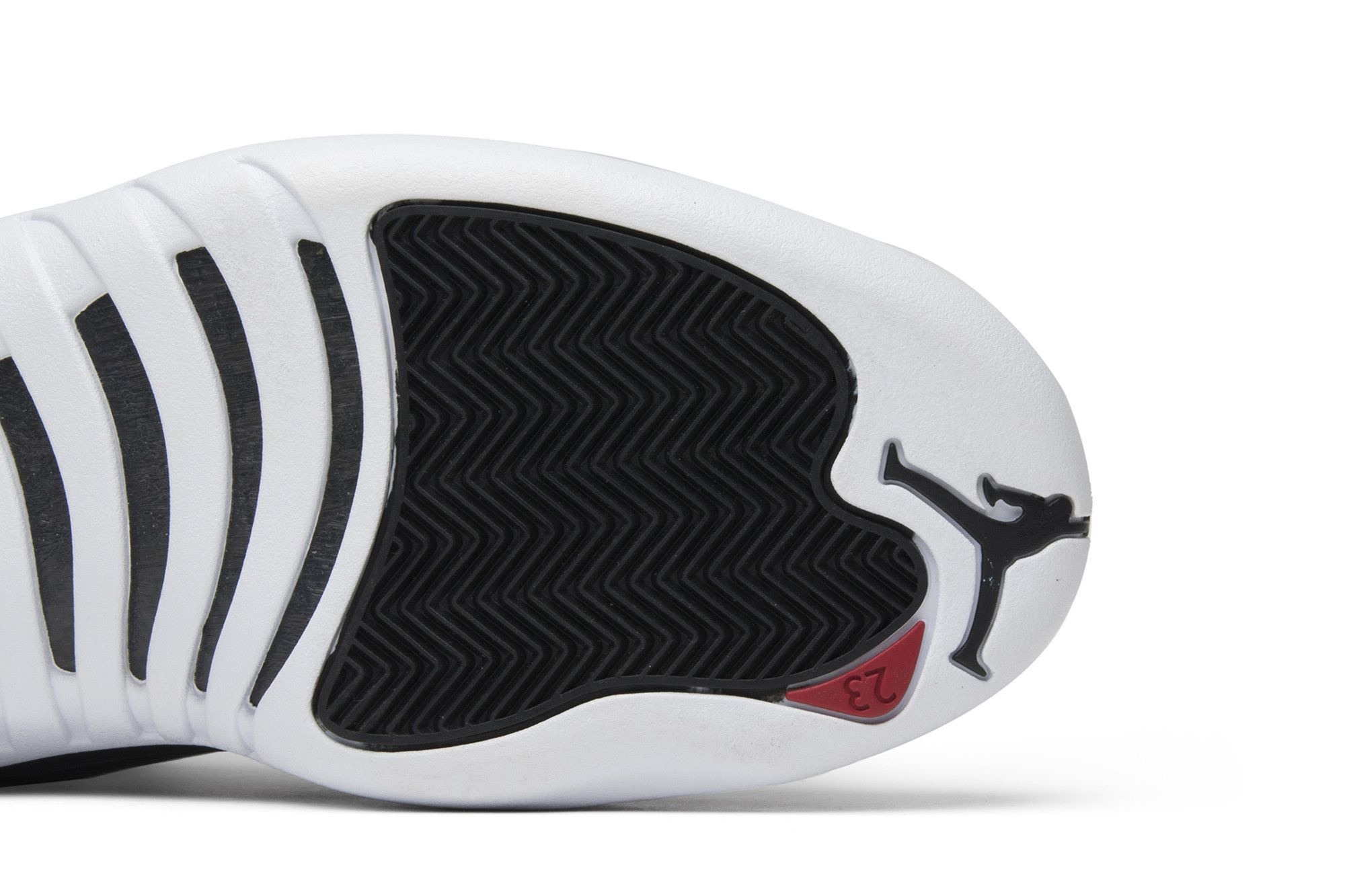 Jordan 12 Retro Nylon Sneakers – Black/Gym Red-White – 130690-004 - Image 5