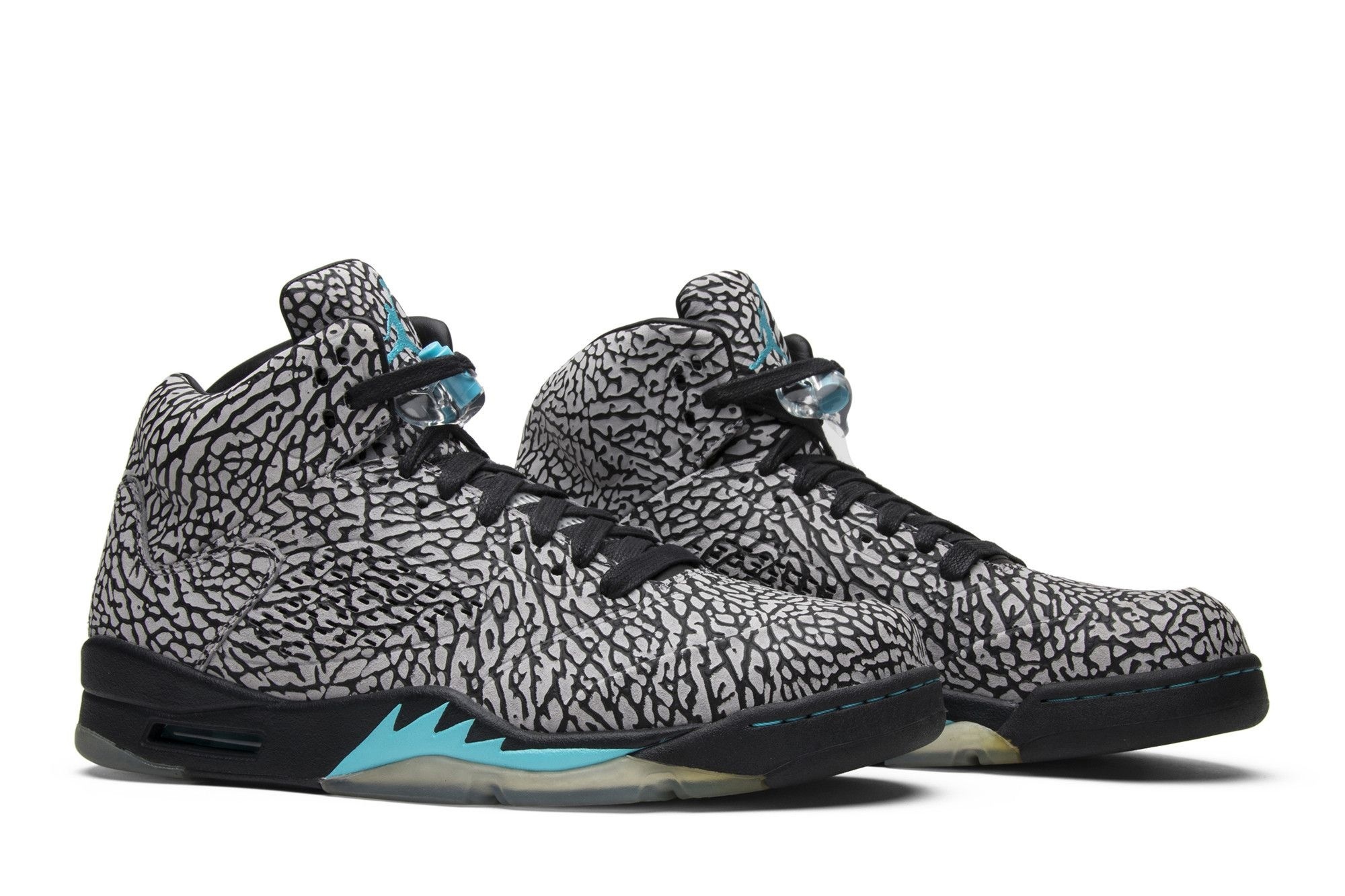 Jordan 5 Retro 3Lab5 Sneakers – Cement Grey/Gamma Blue – MPN: 599581-007 - Image 8