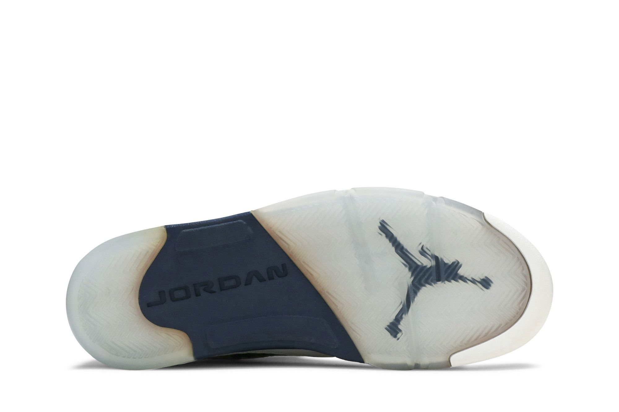 Jordan 5 Retro Low Dunk From Above Sneakers – White/Metallic Gold Star-Midnight Navy – 819171-135 - Image 4