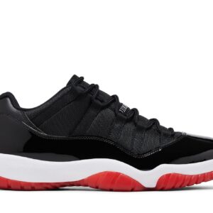 Jordan Air Jordan 11 Retro Low Bred (2025) Sneakers – FV5104-006 – Black/Varsity Red