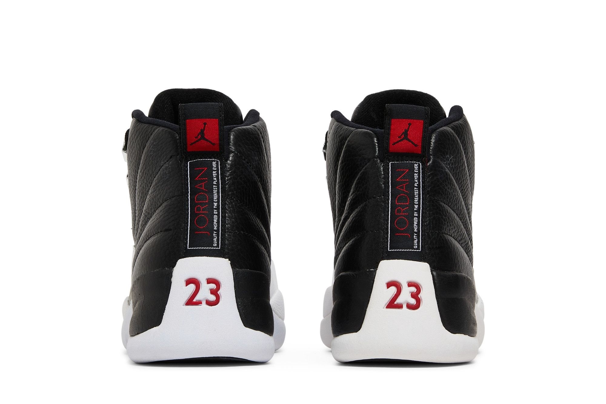Jordan Air Jordan 12 Retro Playoffs 2012 Sneakers – Black/White-True Red – 130690-001 - Image 6
