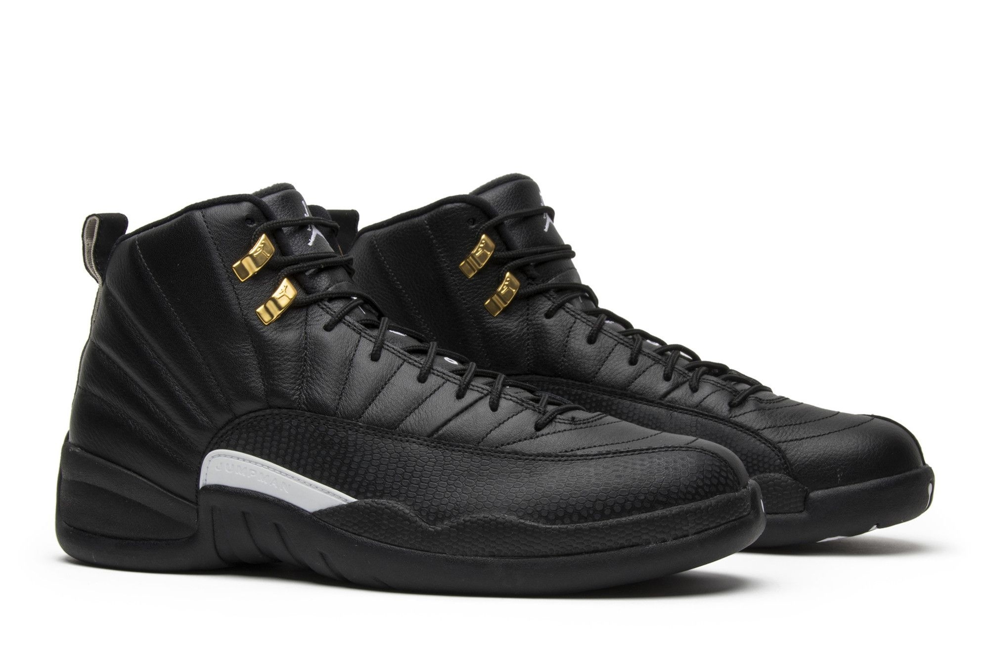 Jordan Air Jordan 12 Retro The Master Sneakers – Black/Rattan-White-Metallic Gold – 130690-013 - Image 8