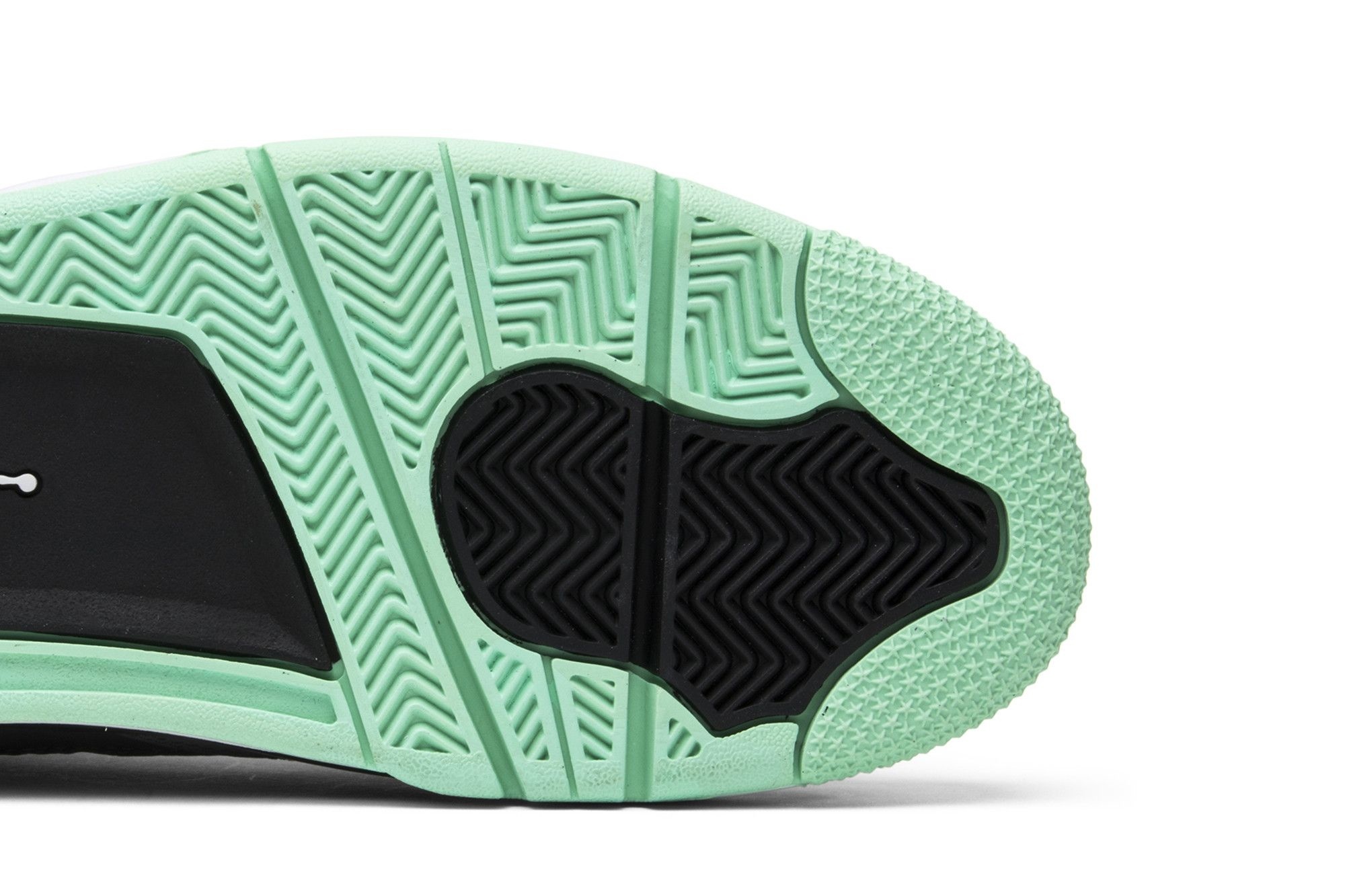 Jordan Air Jordan 4 Retro Green Glow Sneakers – 308497-033 - Image 5