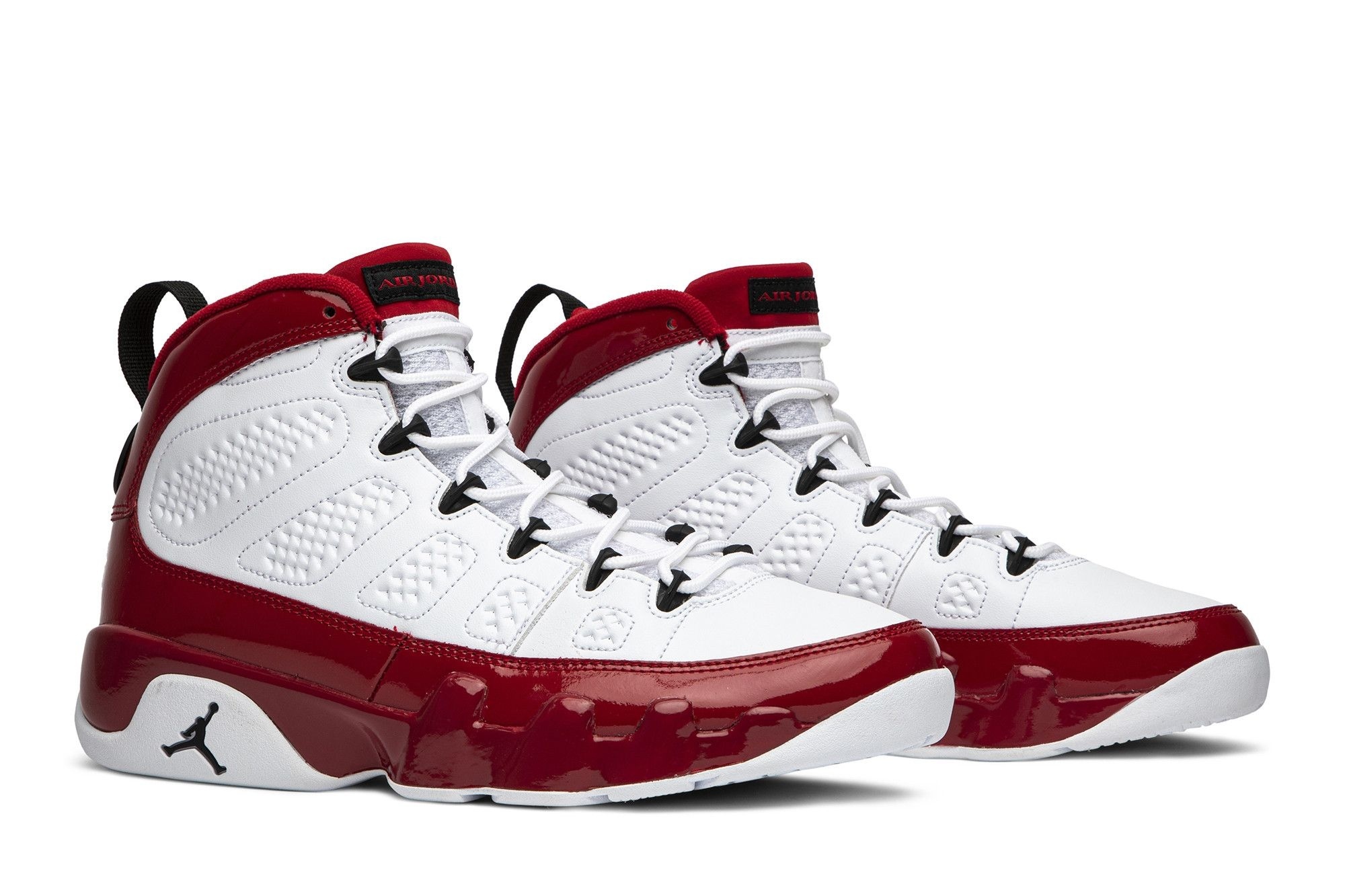 Jordan Air Jordan 9 Retro White Gym Red Sneakers – 302370-160 - Image 8