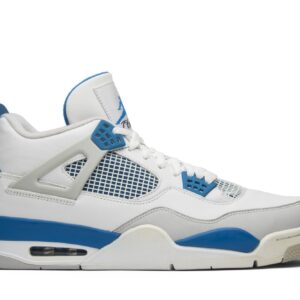 Air Jordan 4 Retro Military Blue (2012) – Leather Sneakers – 308497-105