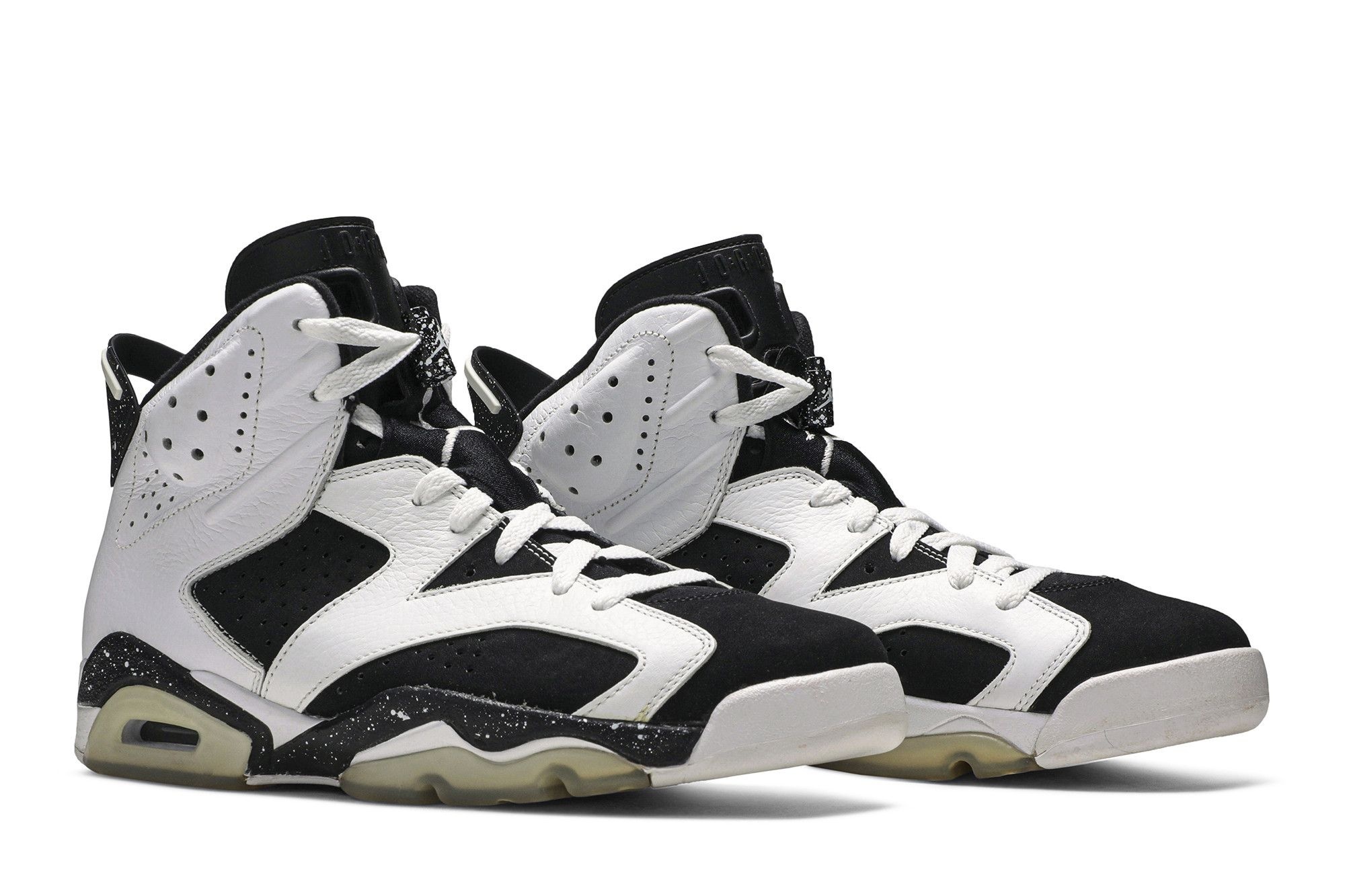 Air Jordan 6 Retro Oreo Sneakers – White/Black – 384664-101 - Image 8