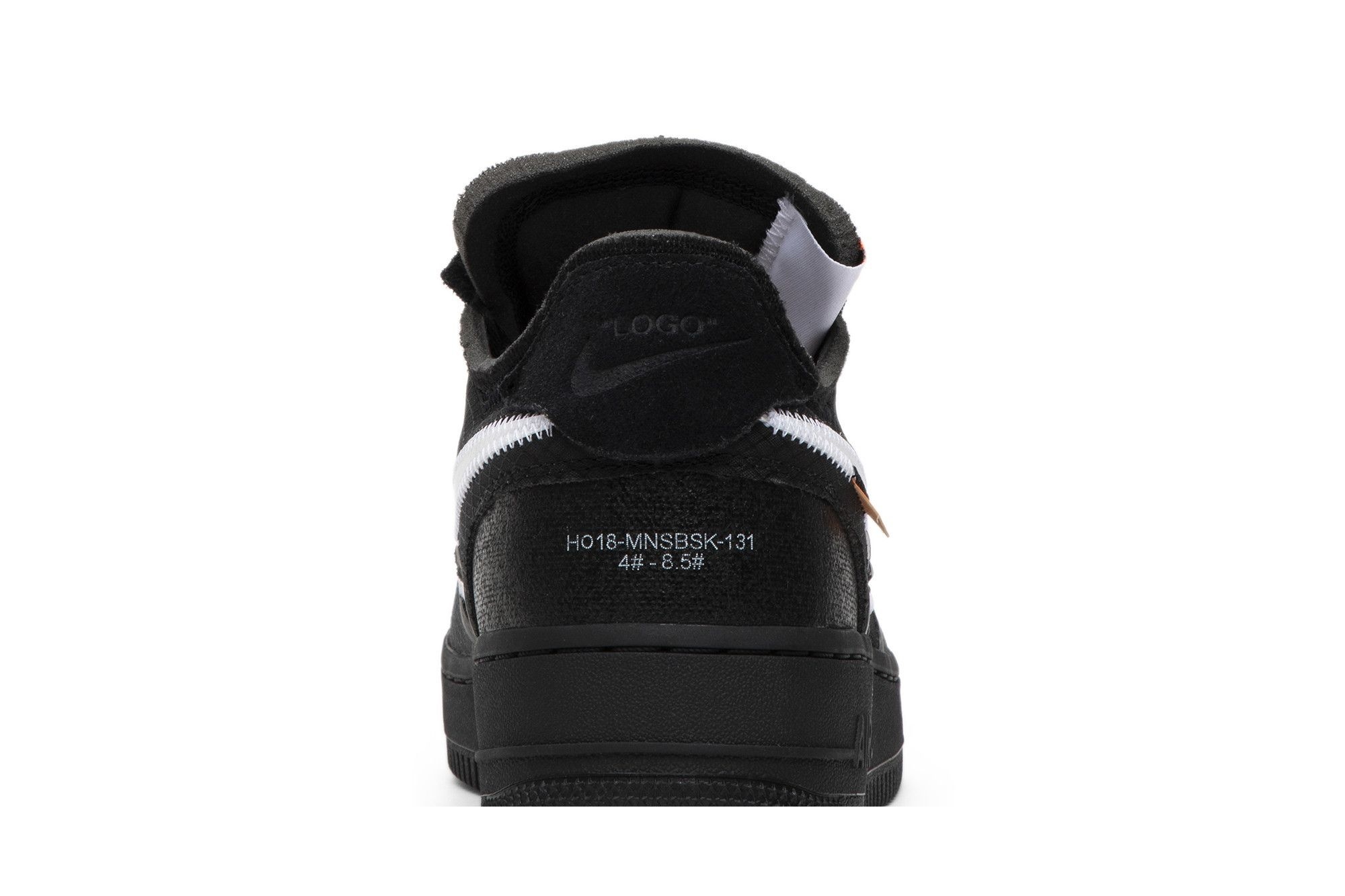 Air Force 1 Low Off-White Black White Sneakers – AO4606-001 - Image 7