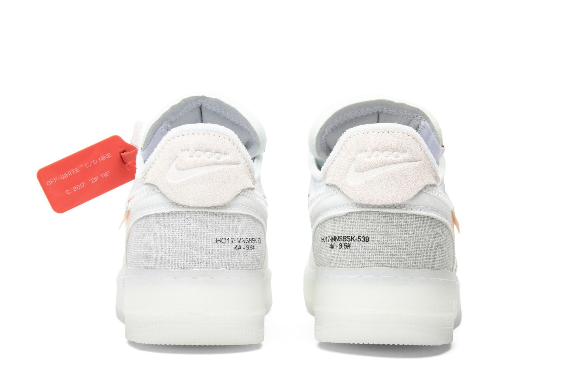 Air Force 1 Low Off-White Sneakers – AO4606-100 – White/White-Sail - Image 6