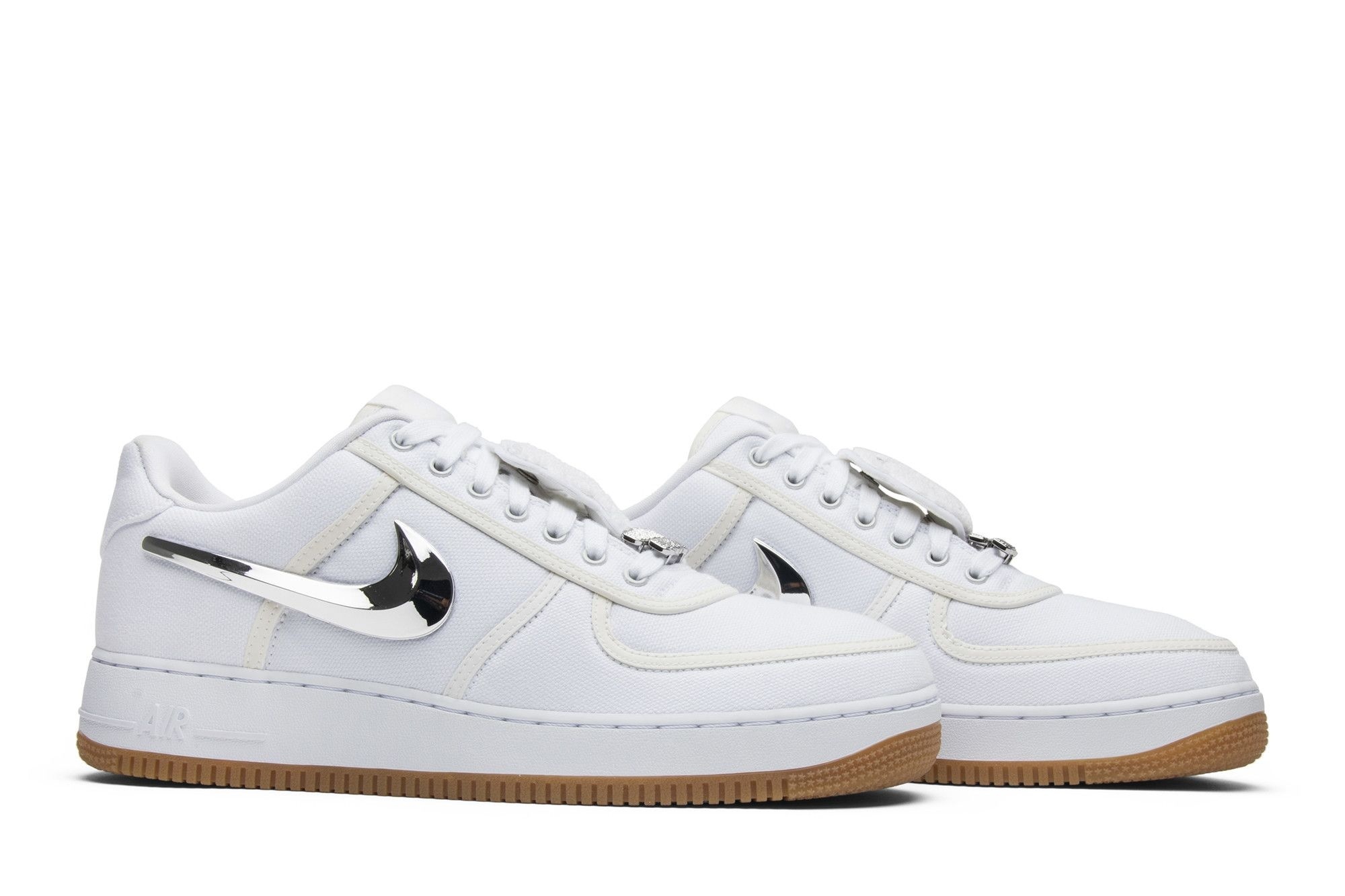 Air Force 1 Low Travis Scott (AF100) – AQ4211-100 – White/White - Image 8