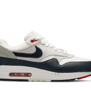 Air Max 1 Patch Paris Sneakers – 704901-146 – White/University Red-Obsidian