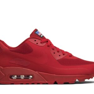 Air Max 90 Hyperfuse Independence Day Red Sneakers – 613841-660