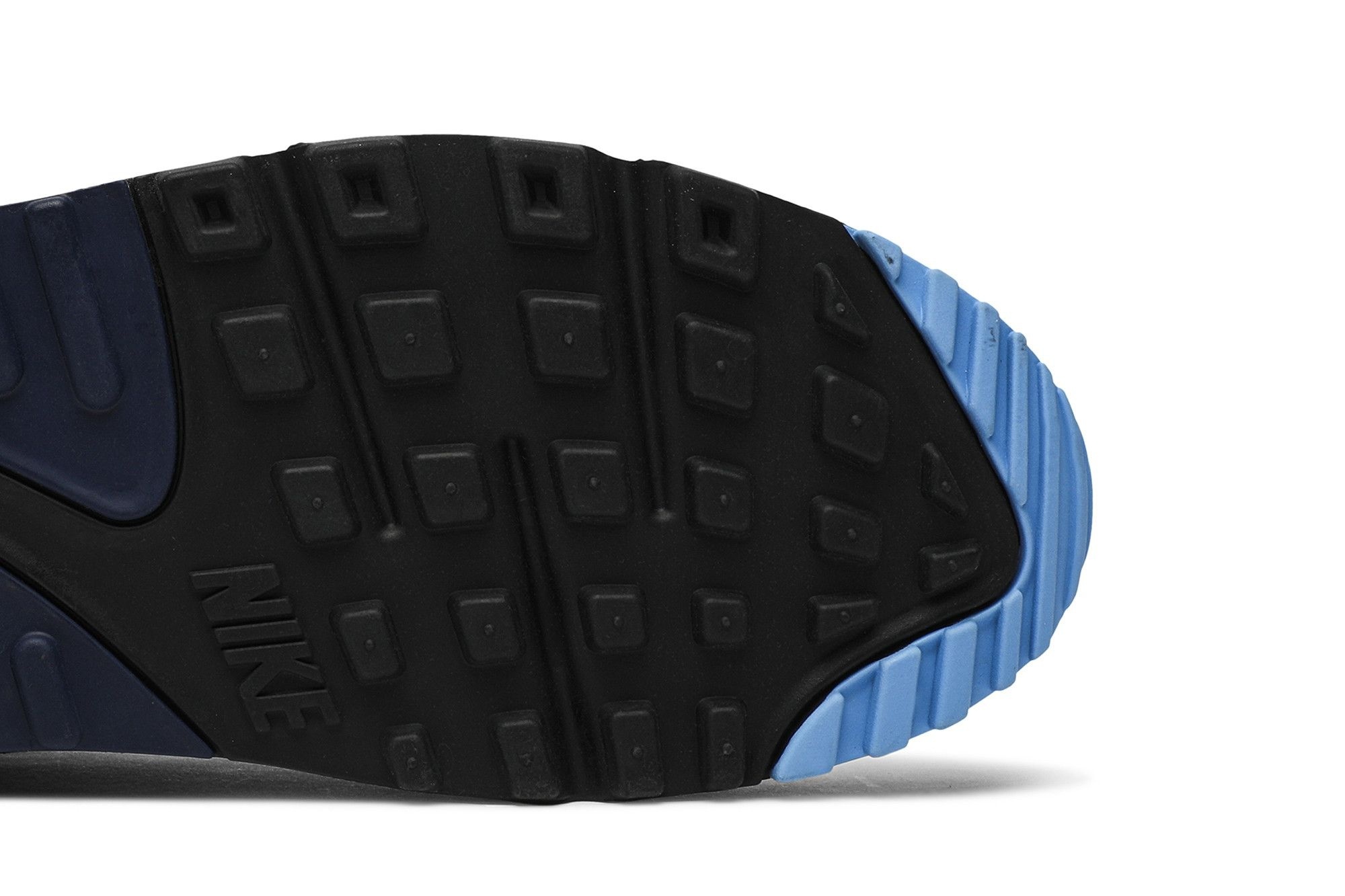 Air Max 90 UNC Sneakers – AJ1285-105 – White/Pure Platinum/University Blue/Midnight Navy - Image 5