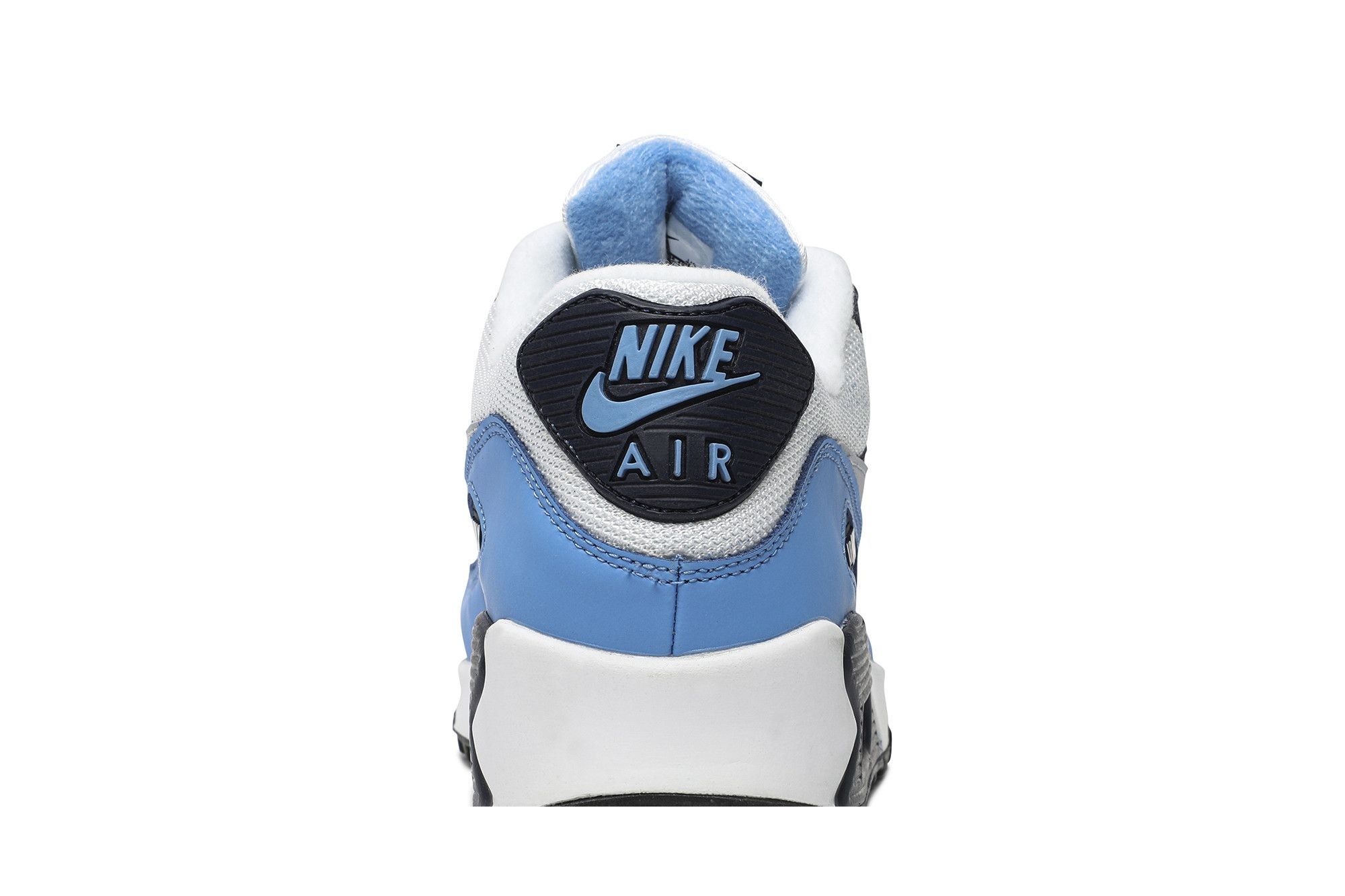 Air Max 90 UNC Sneakers – AJ1285-105 – White/Pure Platinum/University Blue/Midnight Navy - Image 7