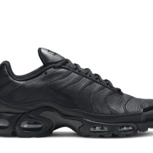 Air Max Plus Triple Black Leather Sneakers – AJ2029-001